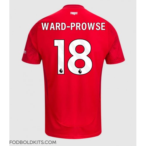 Nottingham Forest James Ward-Prowse #18 Hjemmebanetrøje 2024-25 Kortærmet